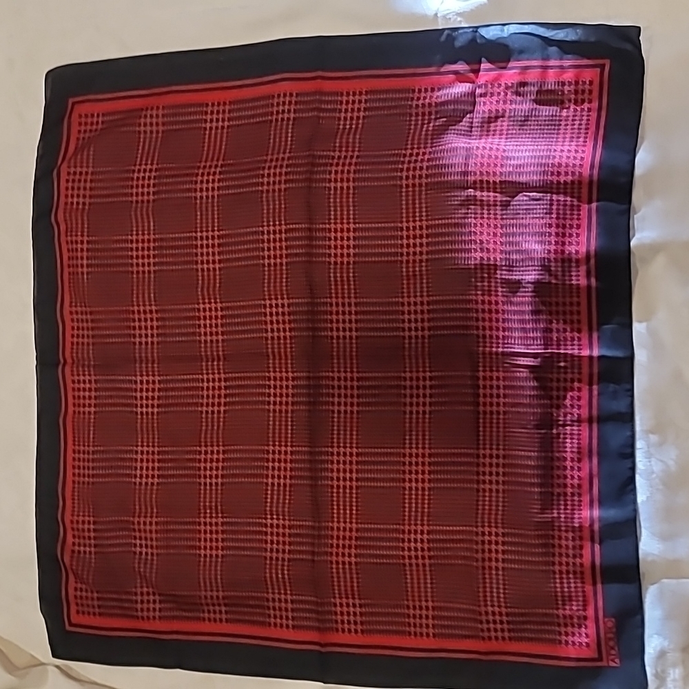 Adolfo Silk Scarf